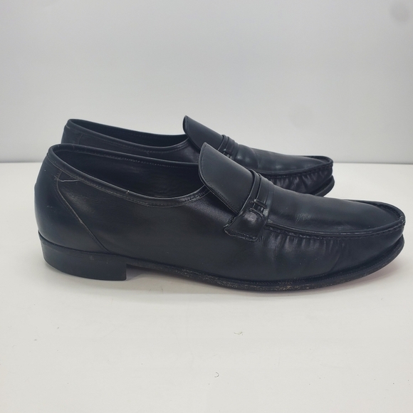 Florsheim Riva Moc Toe Slip-On Loafers Men Dress Shoes Size 10 D Black - Picture 5 of 13